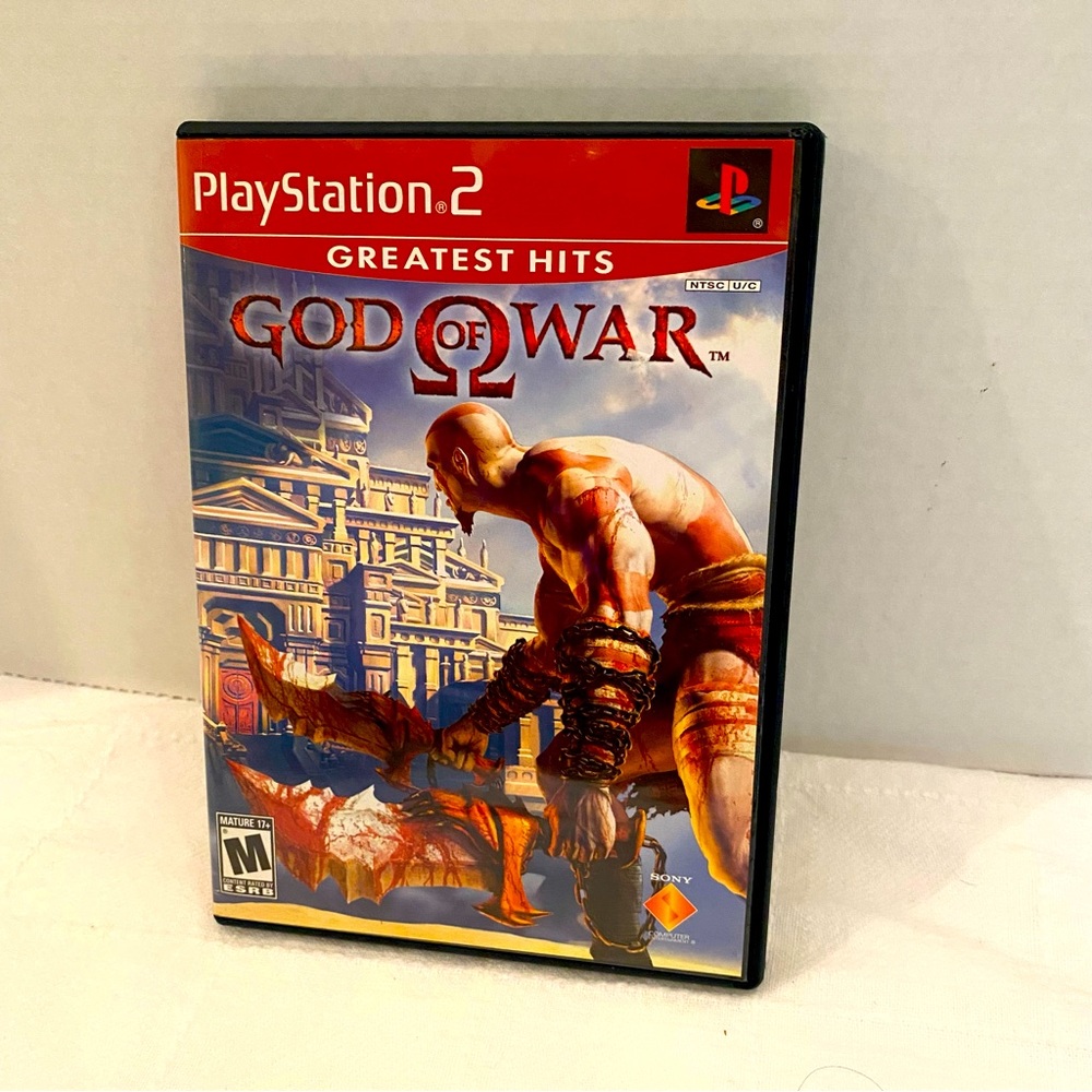 PlayStation 2 video game God of war greatest hits Preowned excellent condition